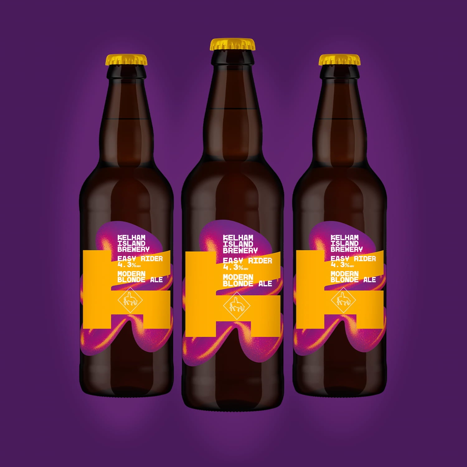 Easy Rider, 4.3% Modern Blonde Ale 8 X 500ml Bottles