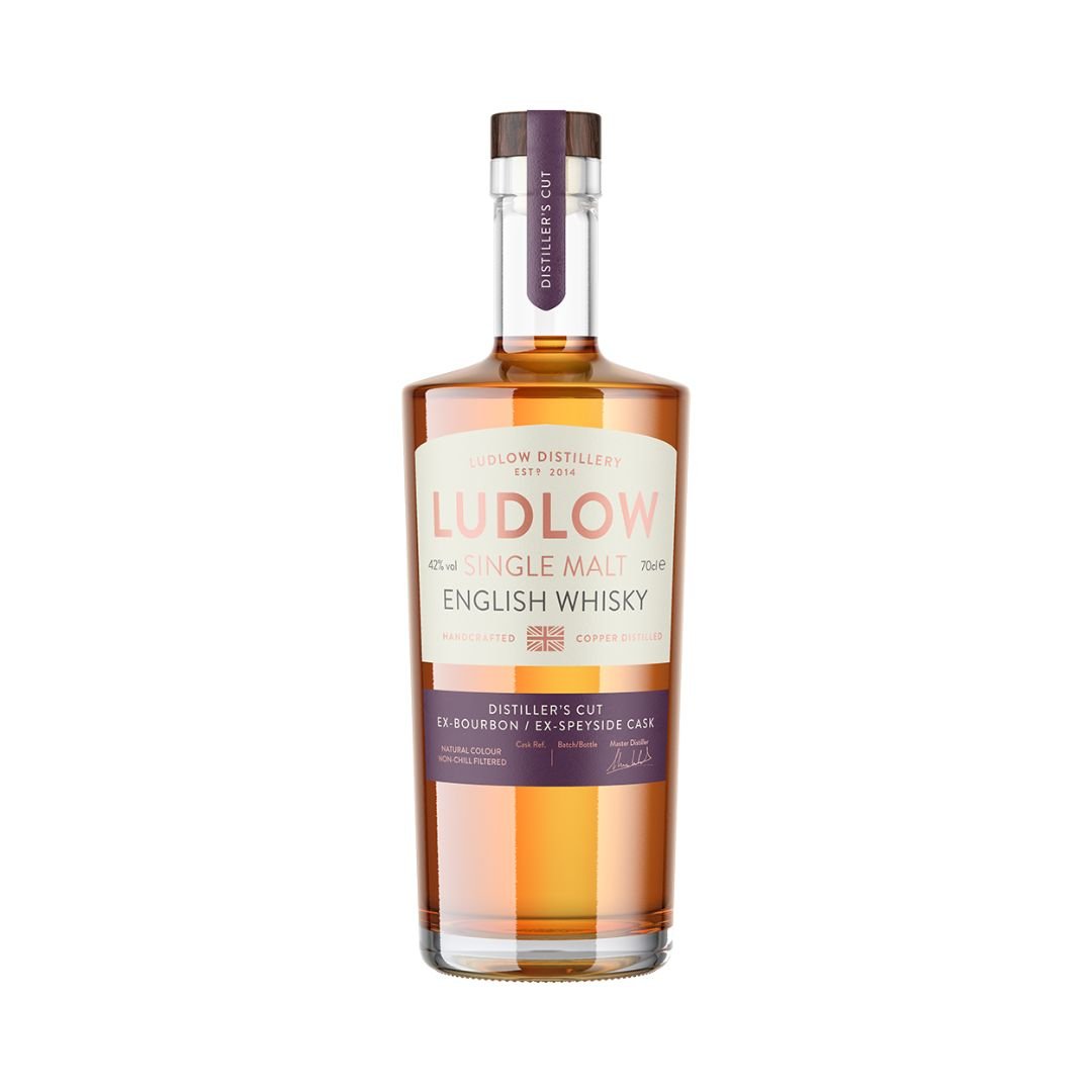 Ludlow Distillery Distillers Cut Single Malt English Whisky  70cl