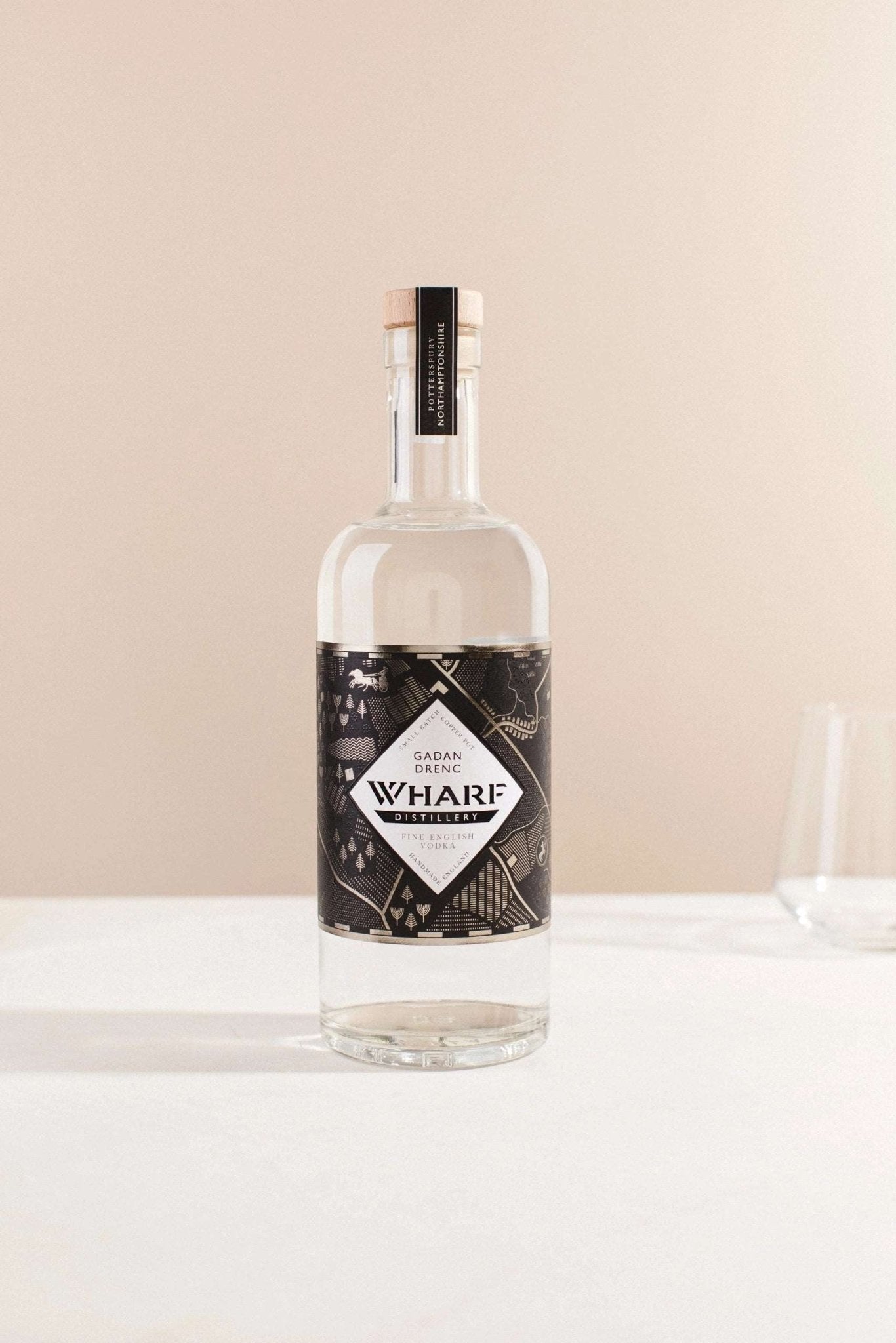 Wharf Distillery Gadan Drenc English Vodka  70cl