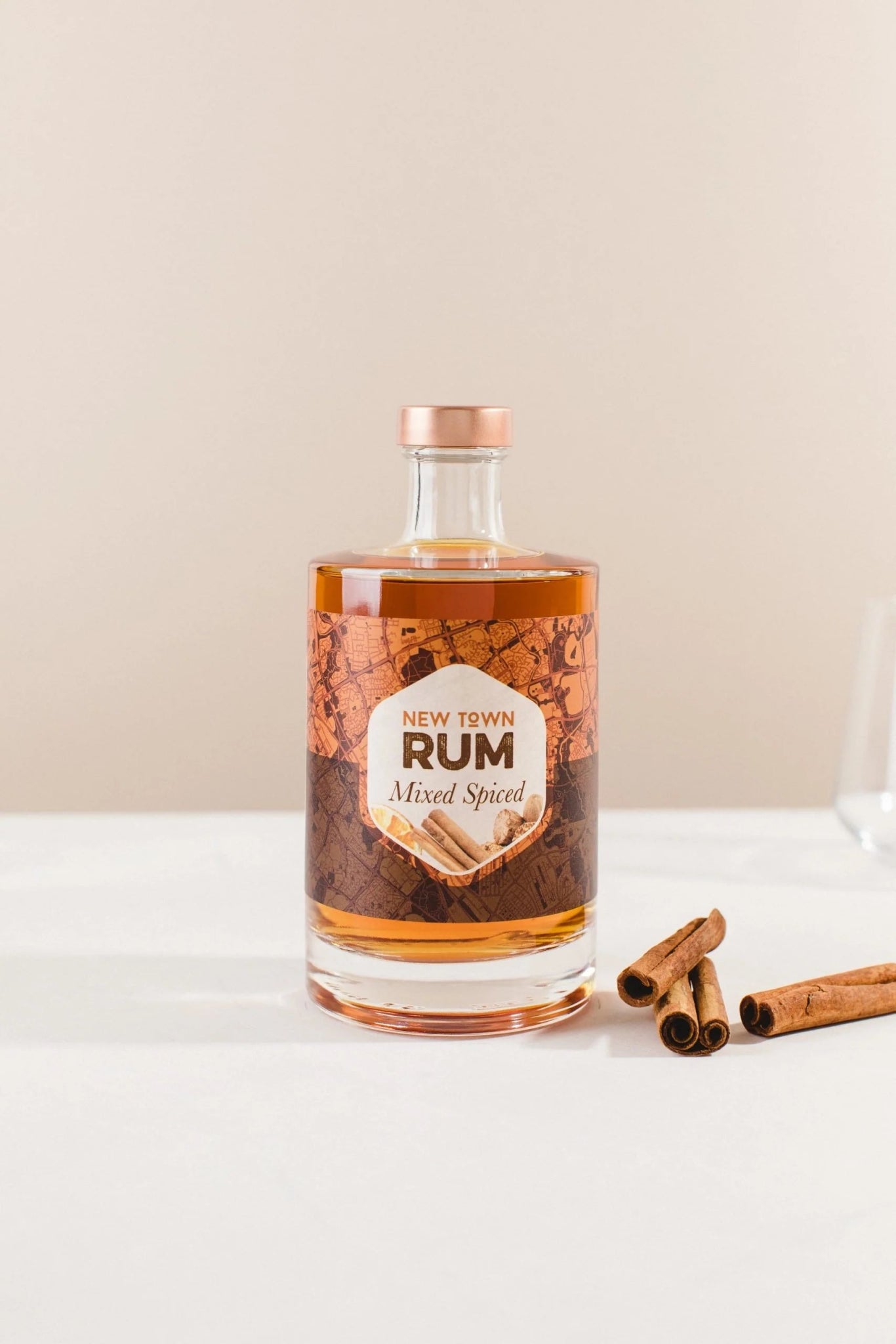 Wharf Distillery New Town Mixed Spiced Rum  20cl