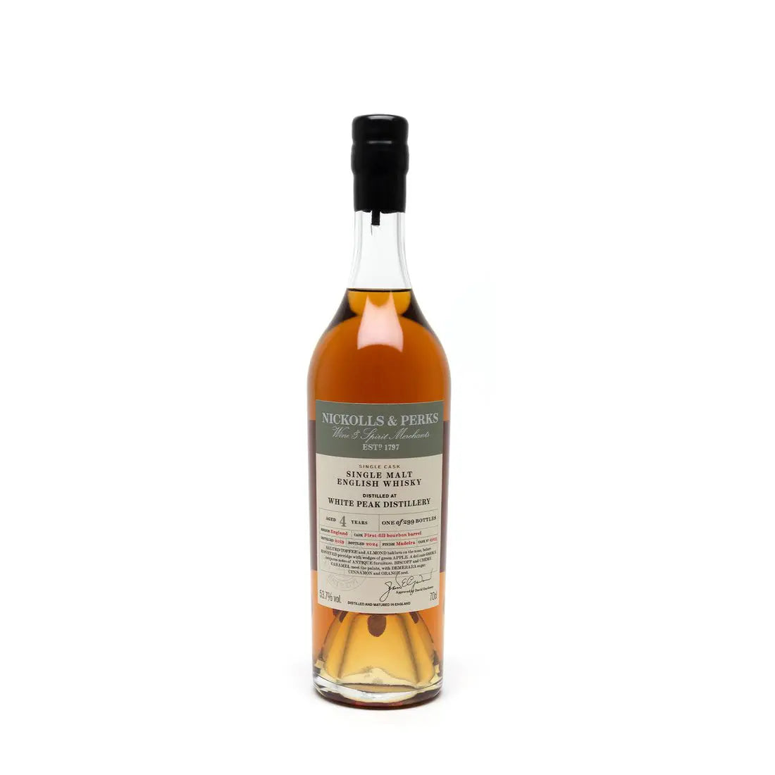 White Peak 4 Year Old 2019 Madeira Finish  70cl