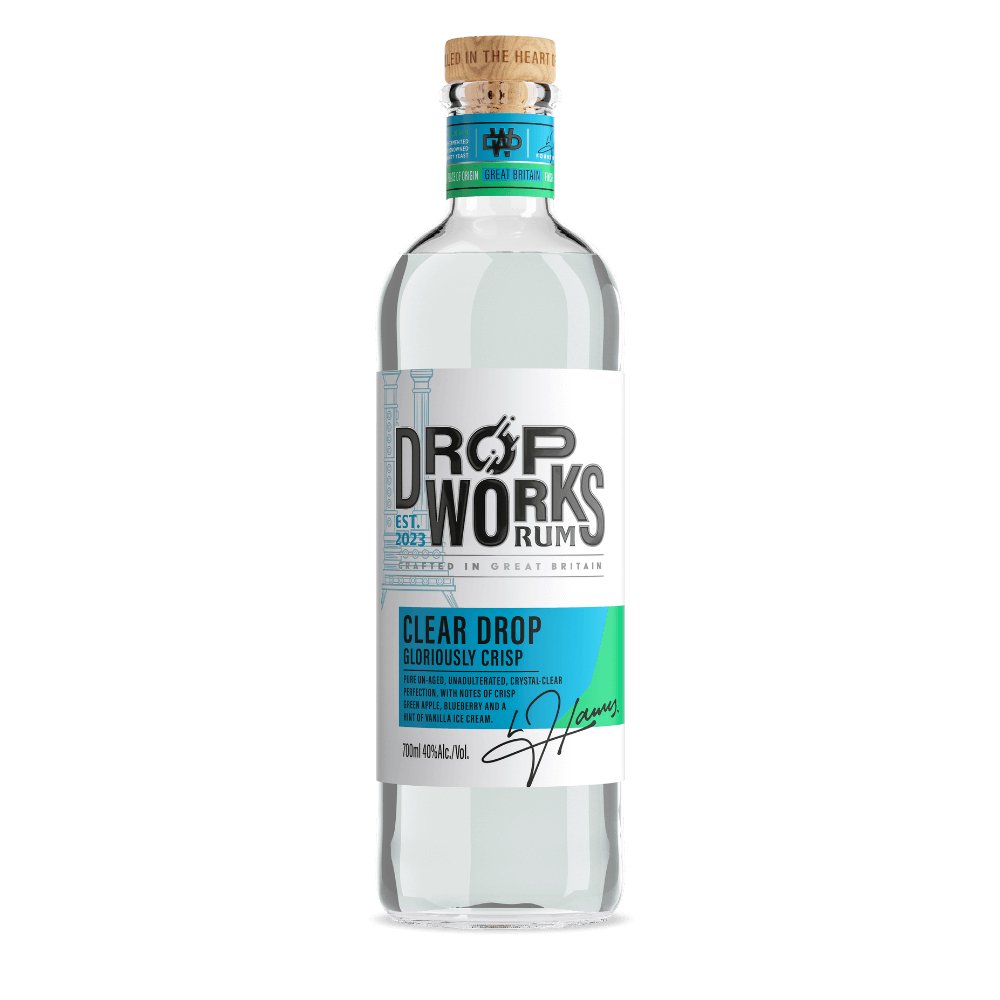 Dropworks Clear Drop Rum  70cl