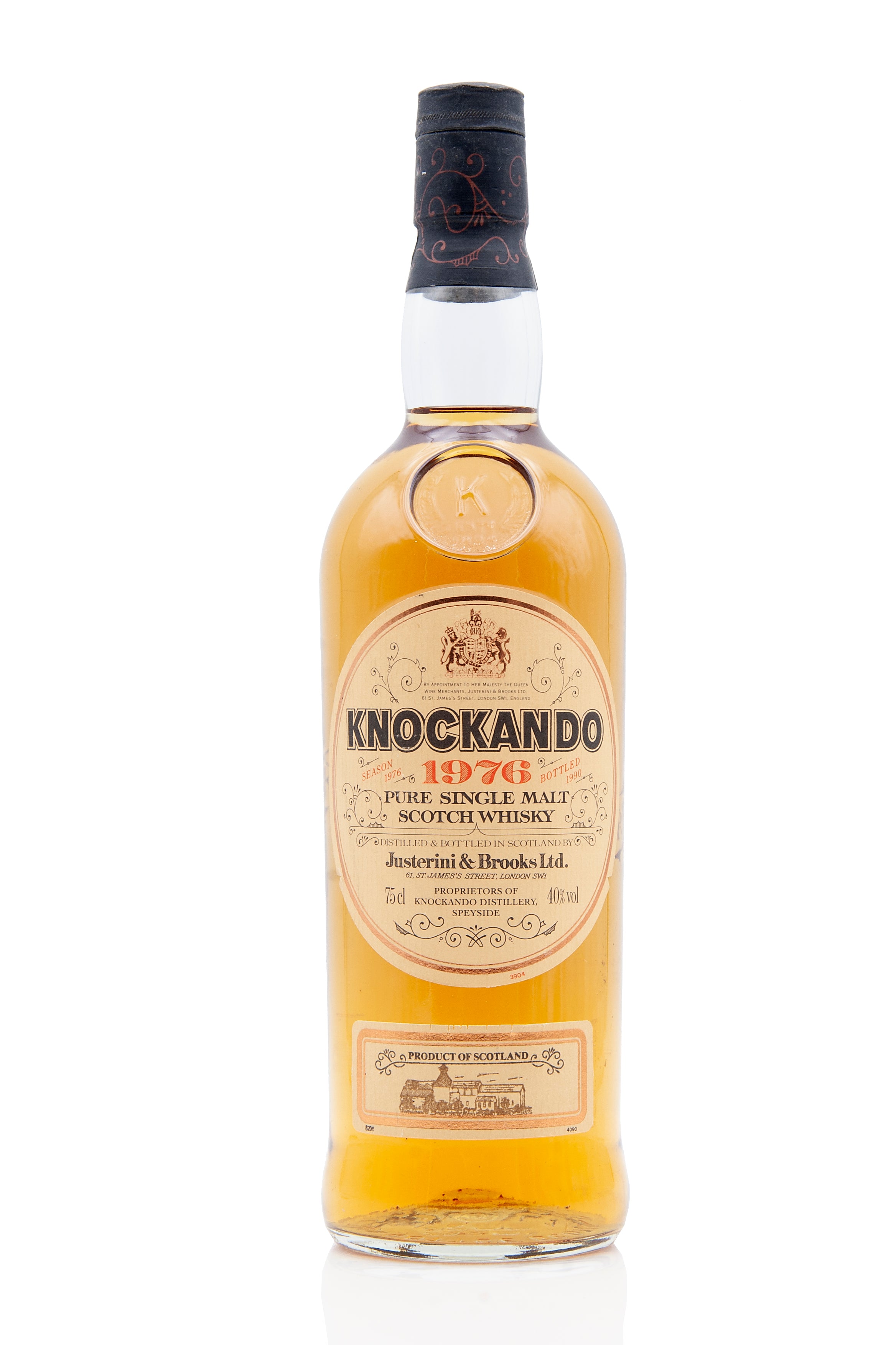 Knockando 1976  Bottled 1990