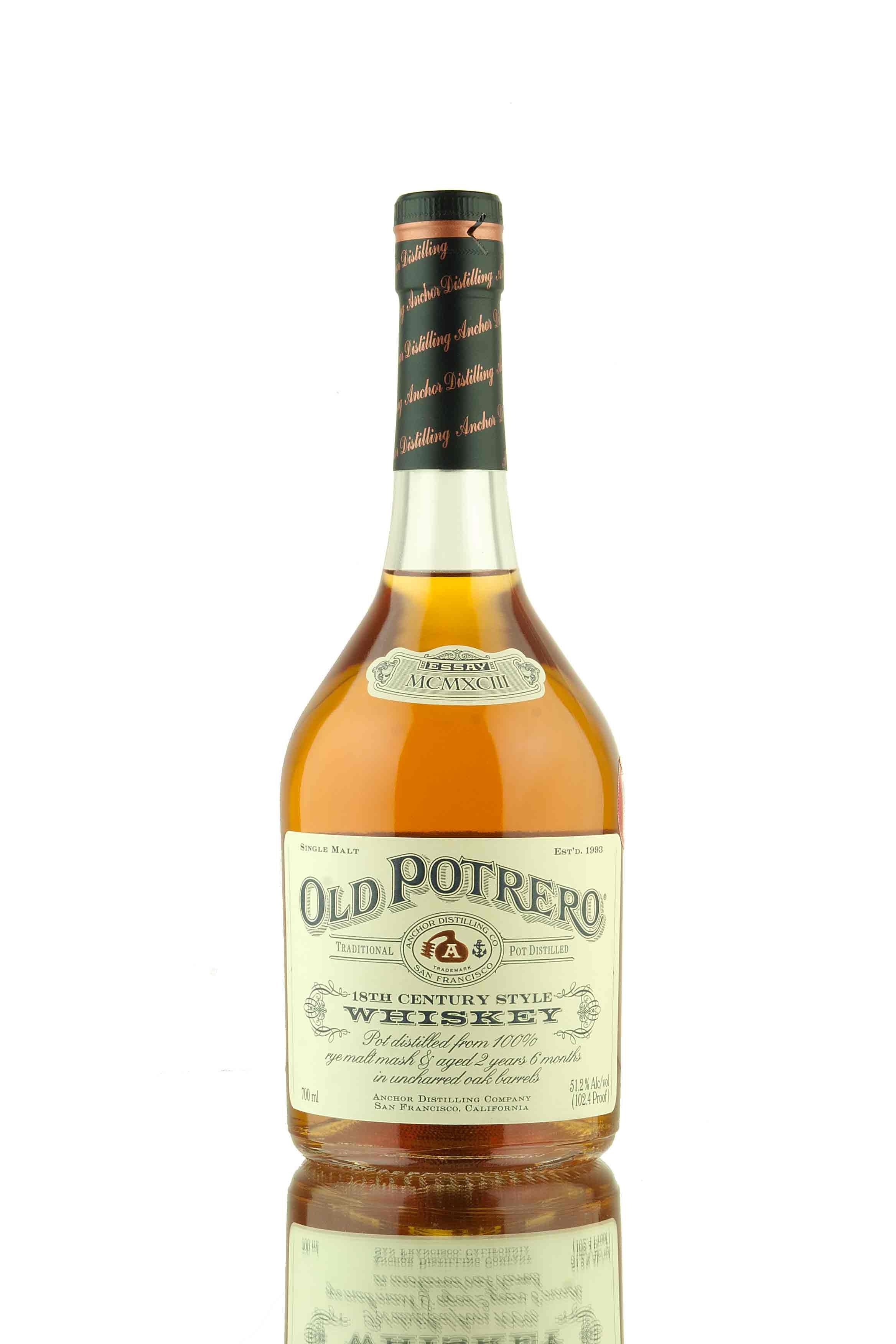 Old Potrero 18th Century Style Whiskey