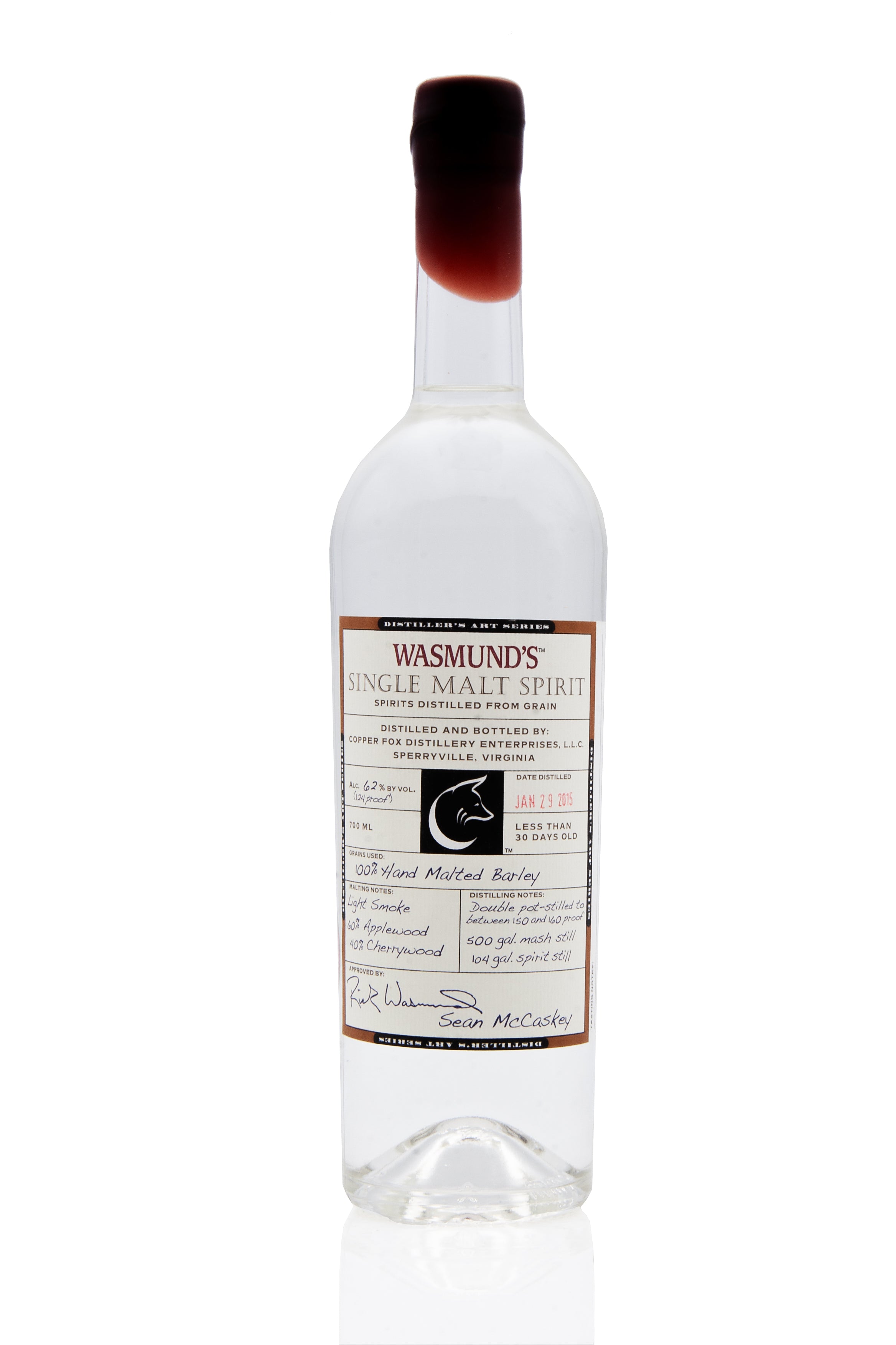 Wasmunds Single Malt Spirit