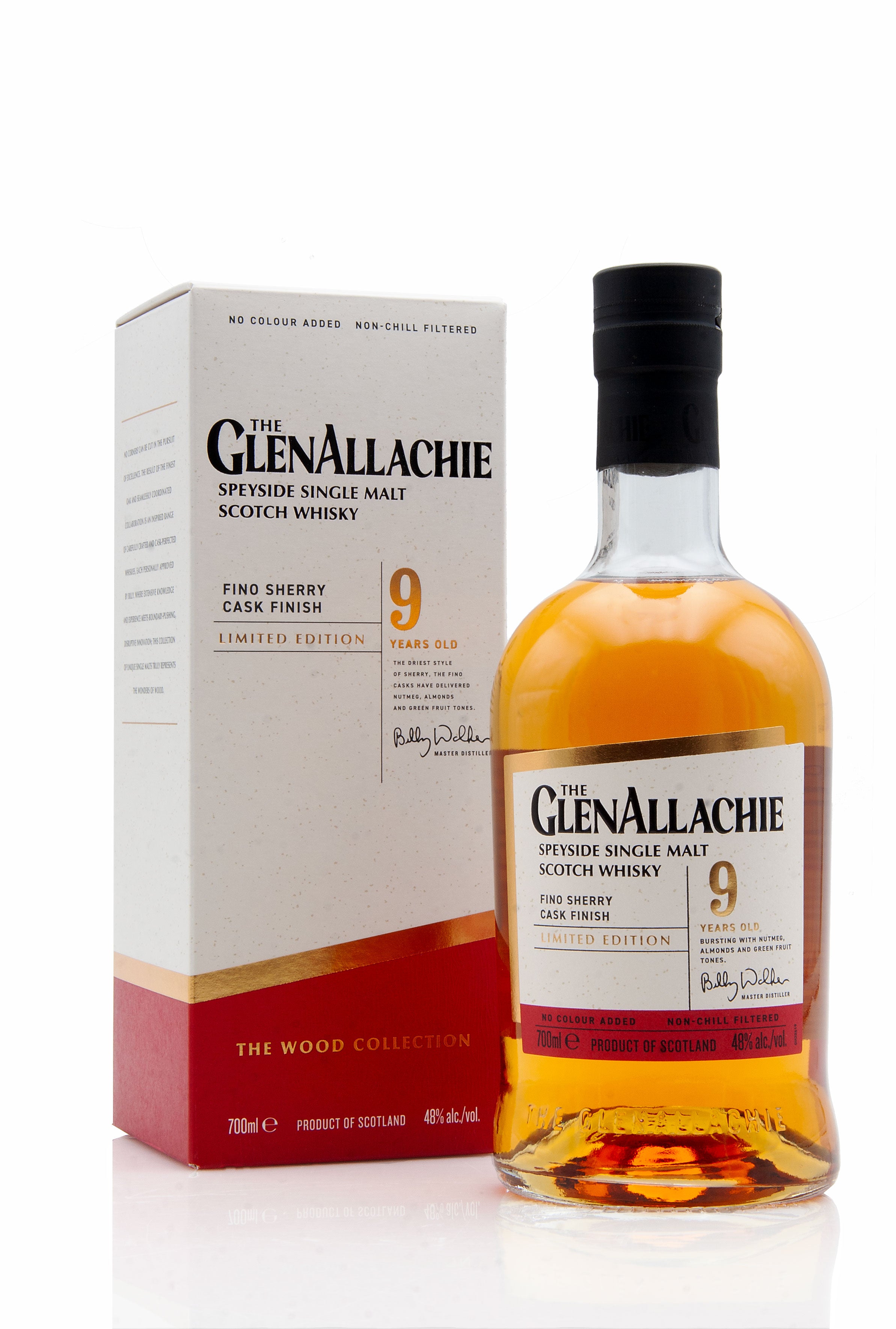 Glenallachie 9 Year Old Fino Sherry Cask Finish  The Wood Collection