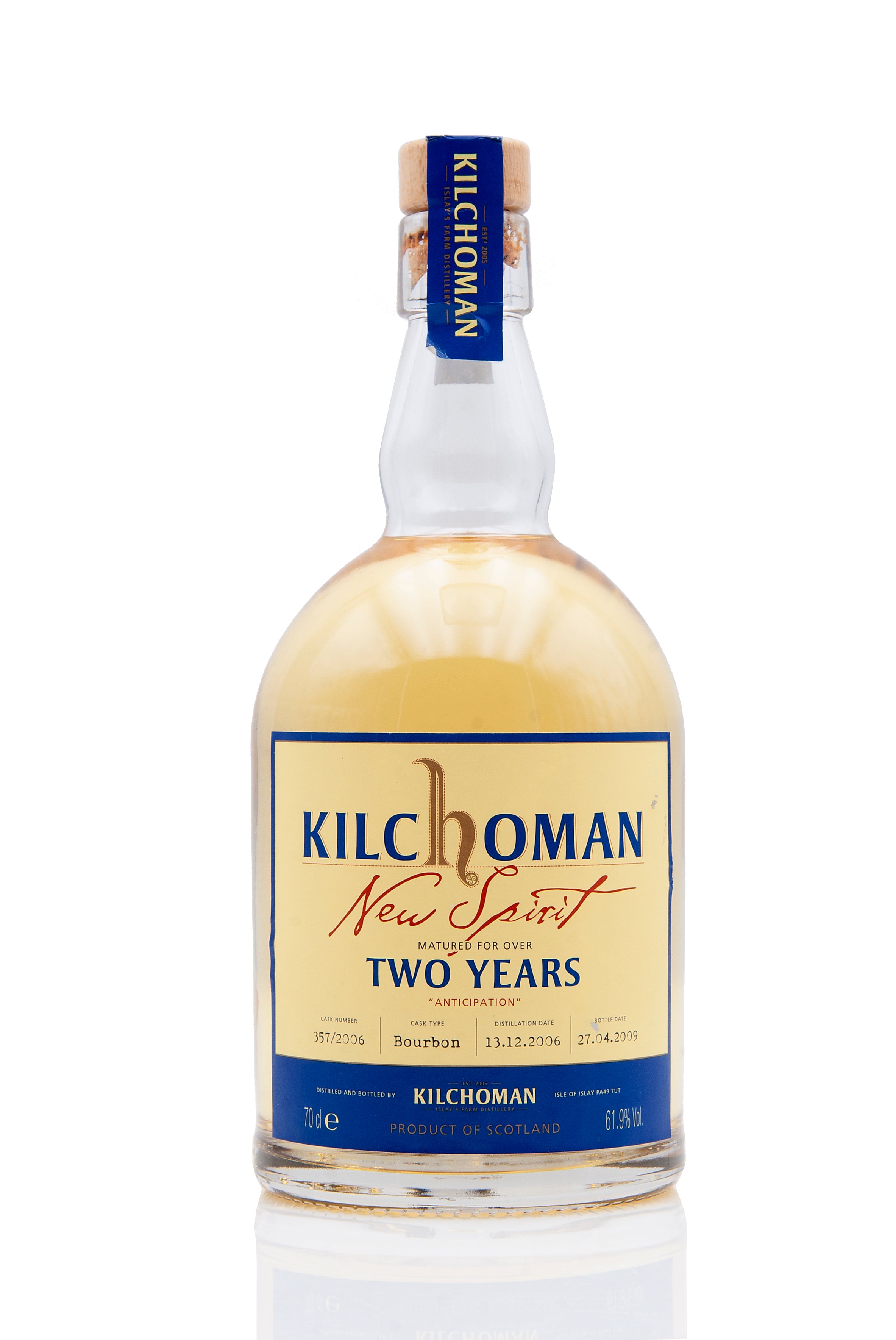 Kilchoman anticipation Cask 357/2006 - 61.9%