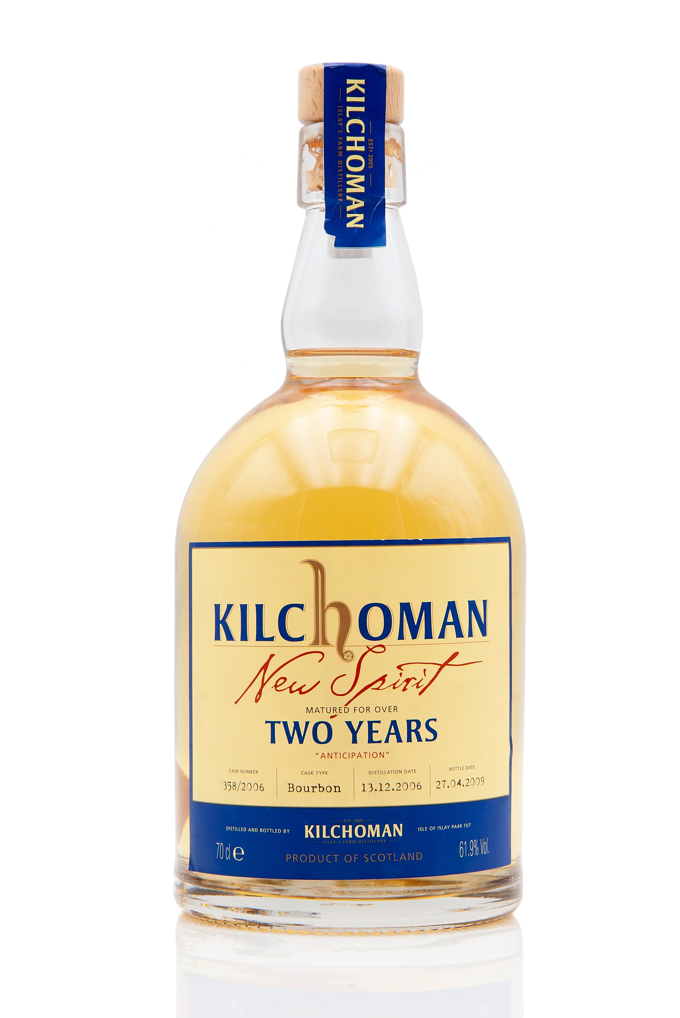 Kilchoman anticipation Cask 358/2006 - 61.9%