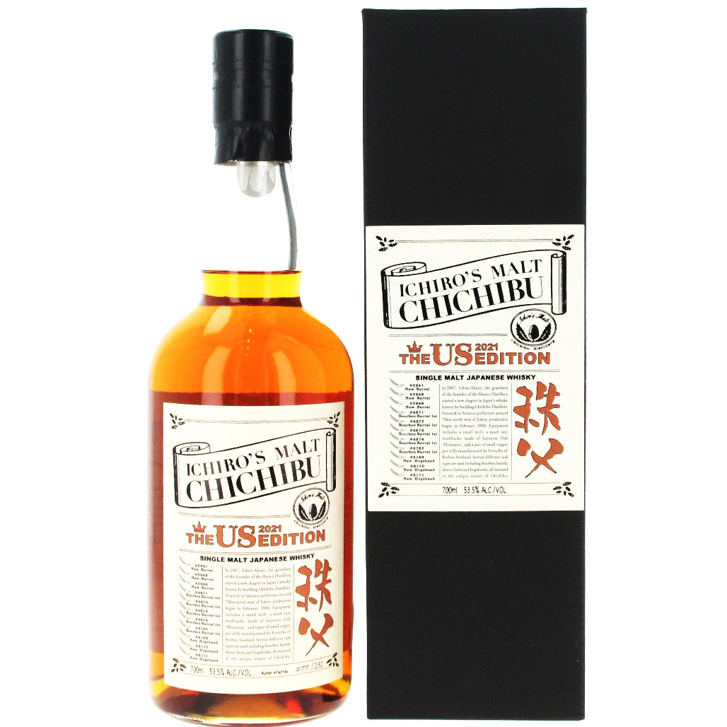 Ichiros Malt Chichibu 2021 The Us Edition - 70cl 53.5%