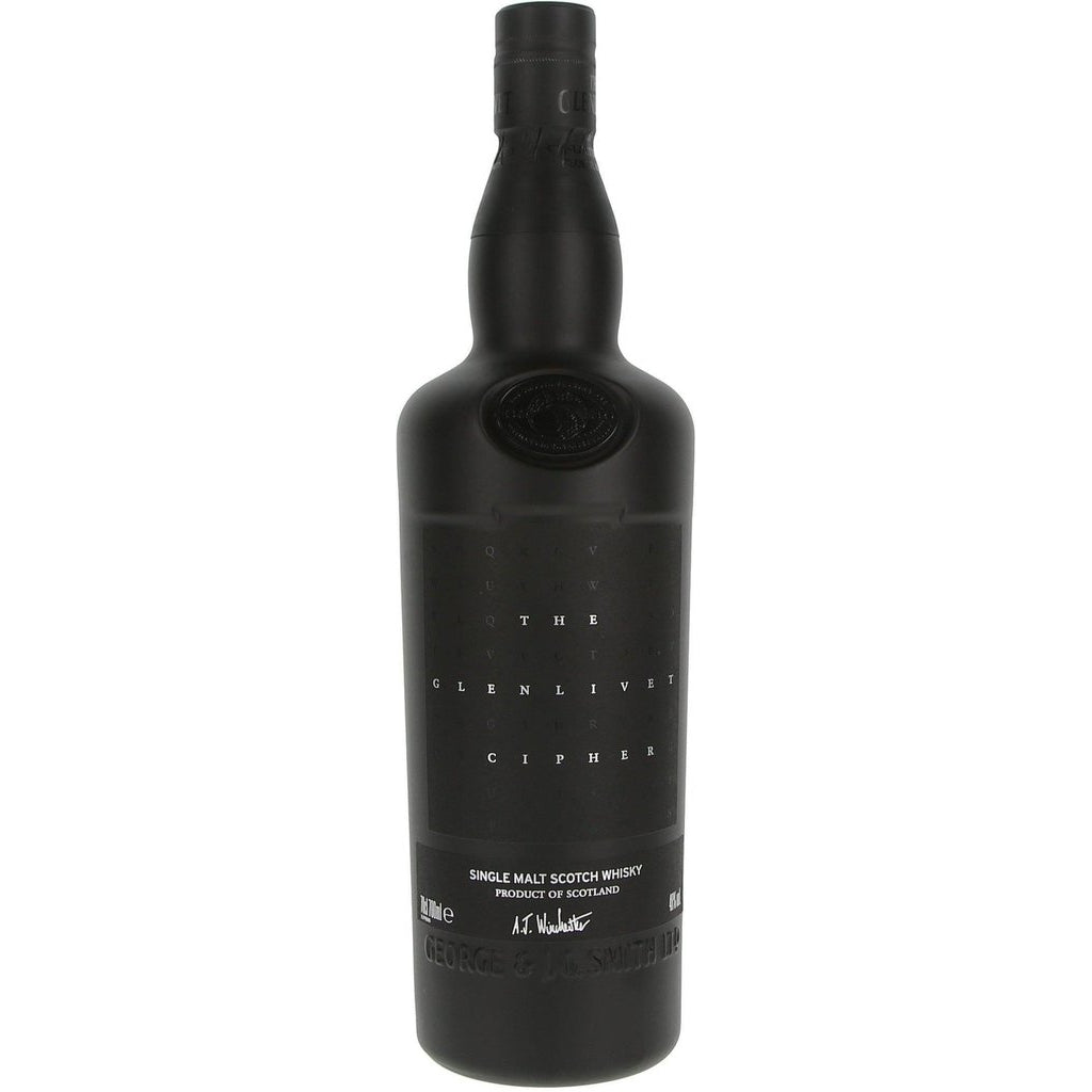 The Glenlivet Cipher Single Malt Scotch Whisky - No Box!