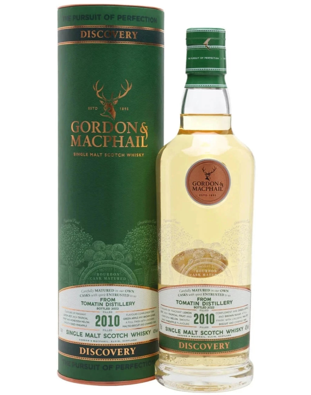 Tomatin Discovery 2010 GordonandMacphail Single Malt Scotch Whisky - 70cl 43%