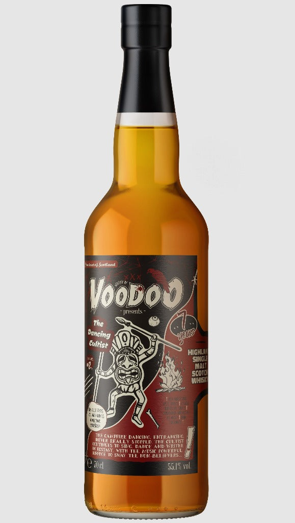 Voodoo The Dancing Cultist Ii 7 Year Old Highland Single Malt Scotch Whisky - 70cl 55.1%