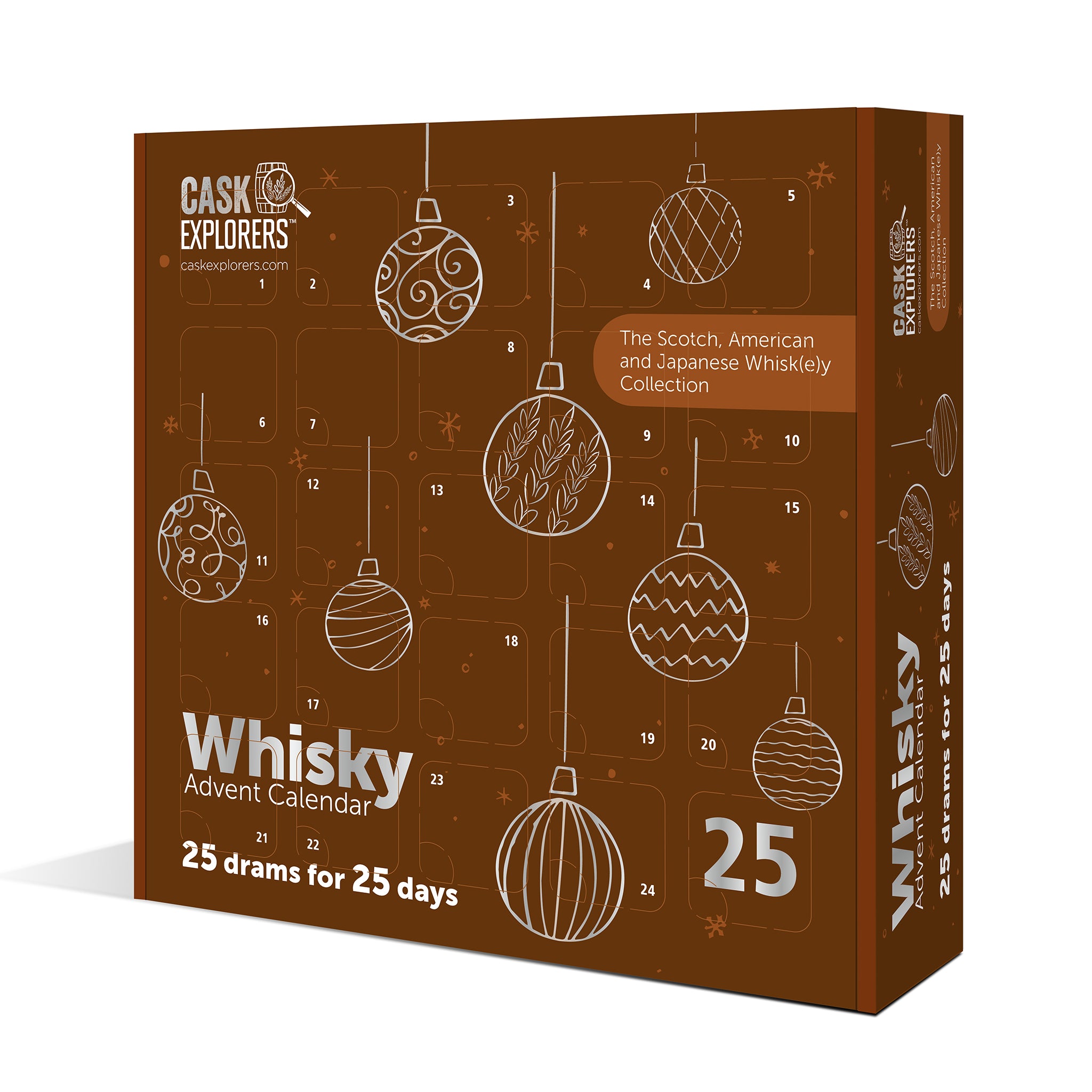 Whisky Advent Calendar - Scotch/usa/japanese Collection - 25 Days 25x3cl 43.3%