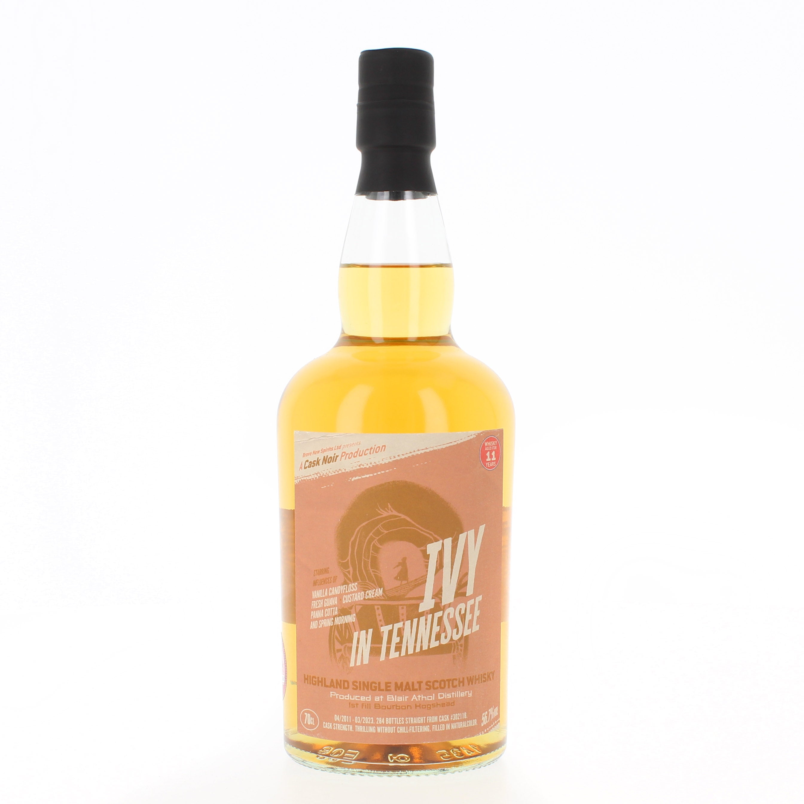 Blair Athol 11 Year Old Cask Noir Ivy In Tenessy Single Malt Scotch Whisky - 70cl 56.7%
