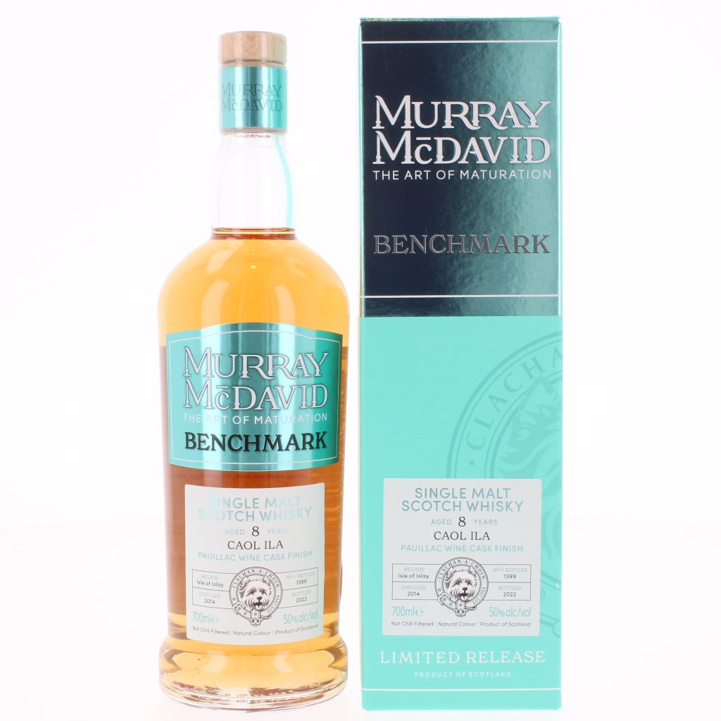 Caol Ila 8 Year Old Benchmark Murray Mcdavid Single Malt Scotch Whisky - 70cl 50%
